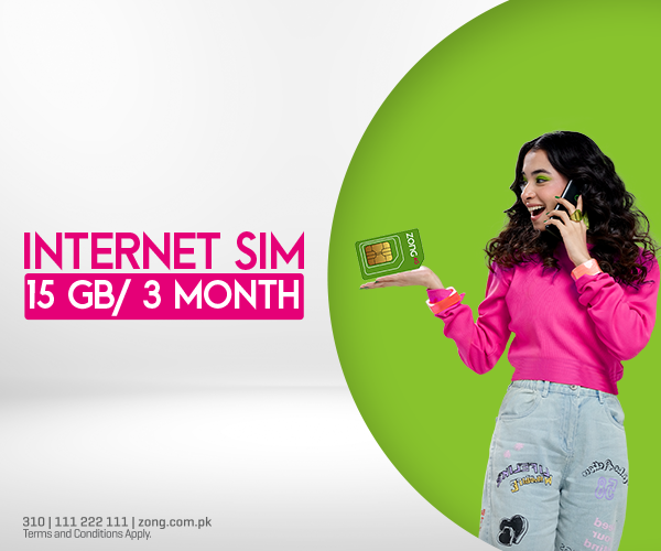 Internet Sim 15GB/ 3 months