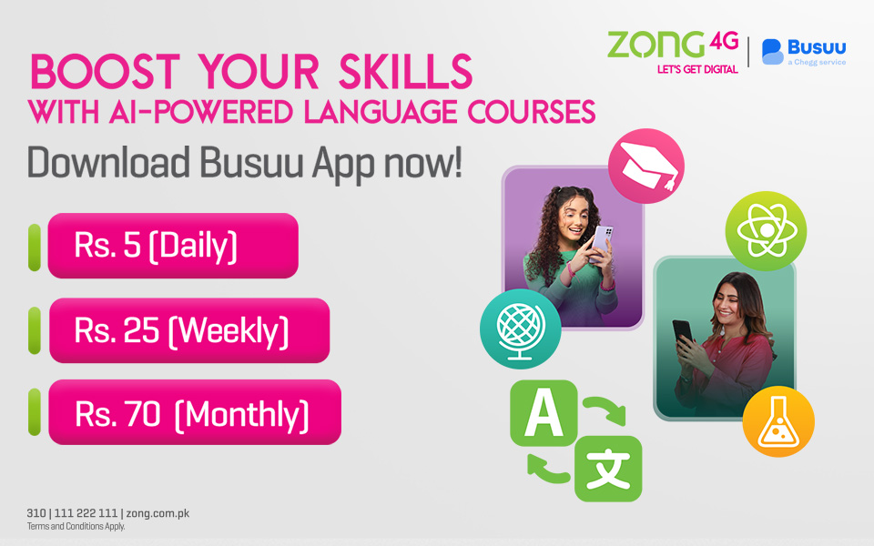 Zong Busuu Service